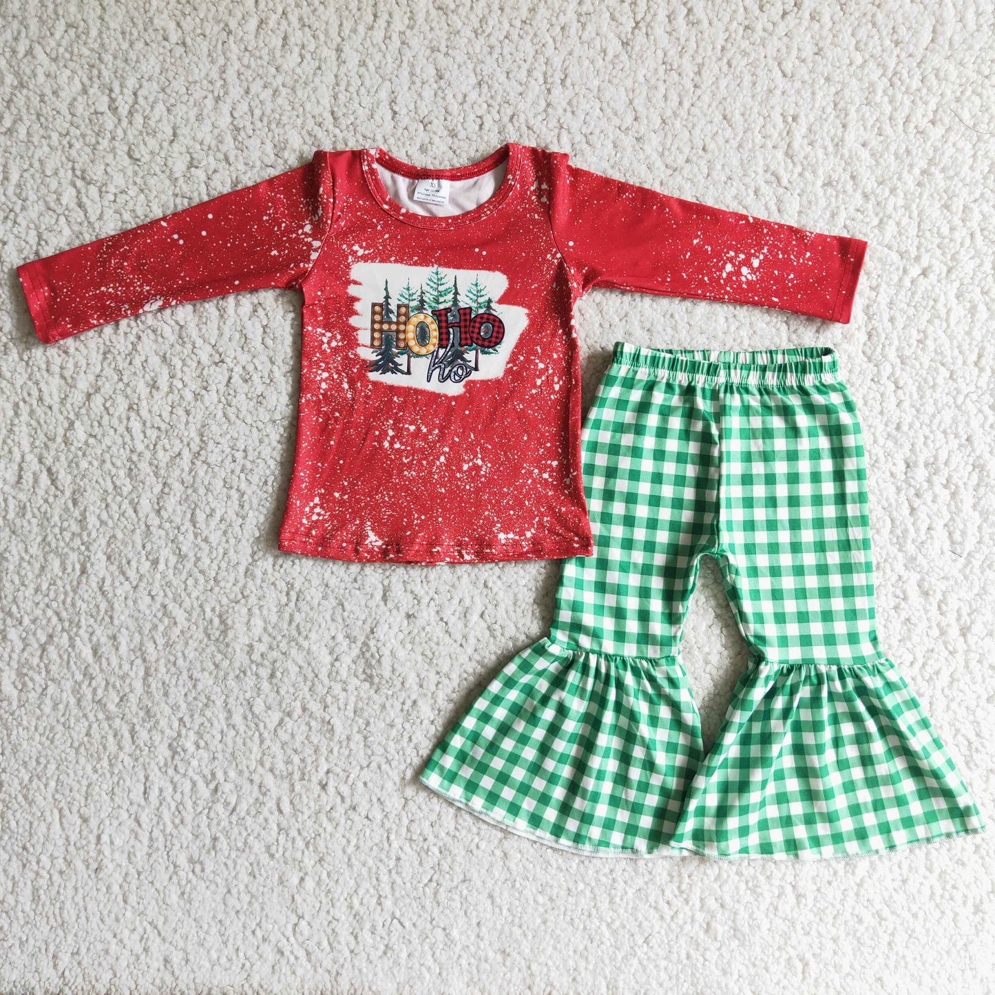 6 C10-9 baby girl christmas bell bottoms Set-promotion 2023.11.6