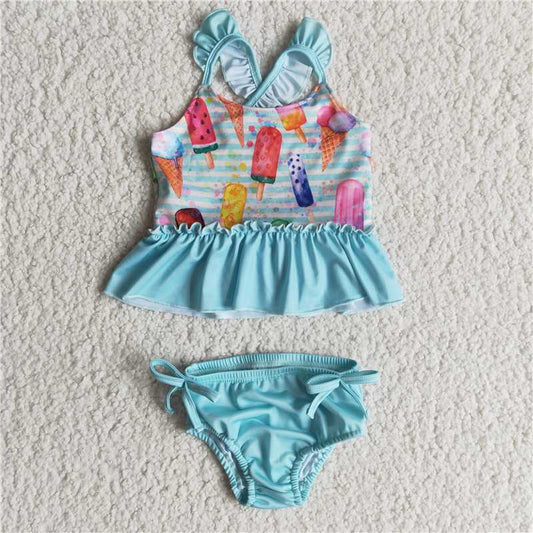 Summer cute fruit print Swimsuit B2-4