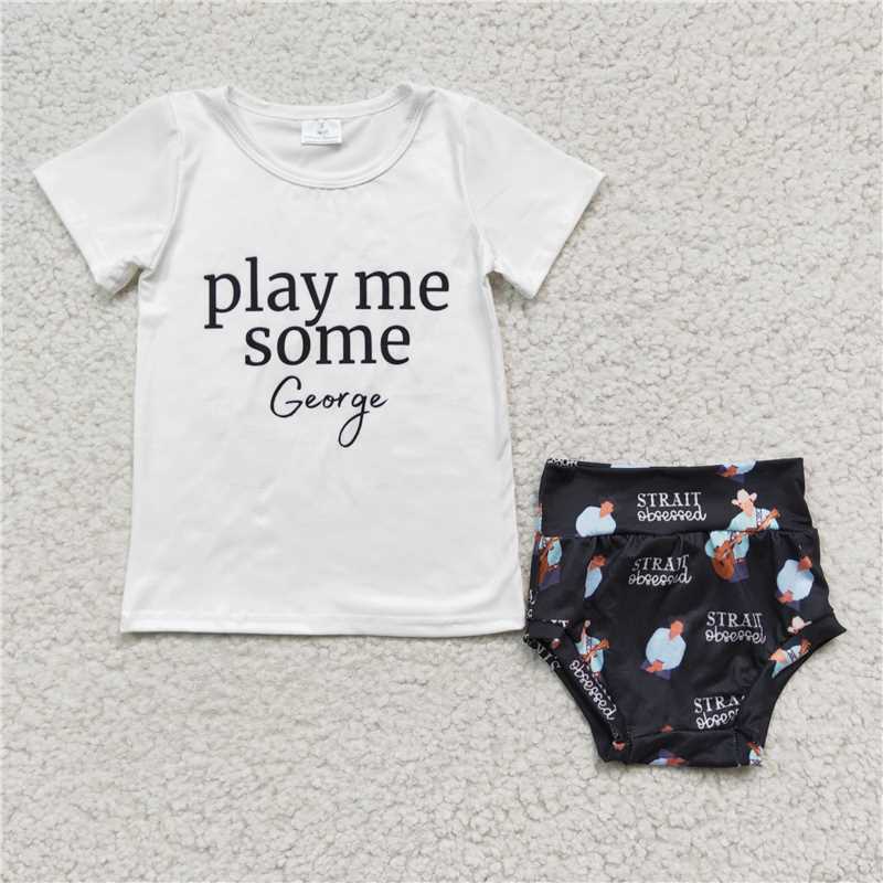 George singer T-shirt Bummie Set B4-3