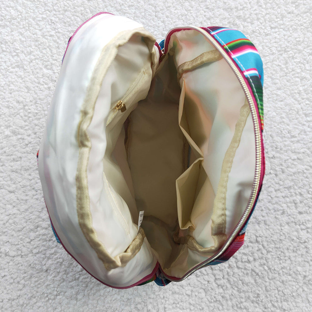 Sibling Baby Kids Children Western Stripe School Back Bags