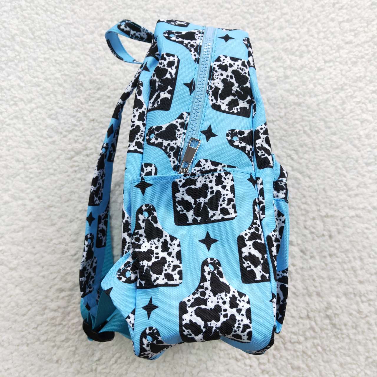 cow pattern blue shoulder bag BA0056