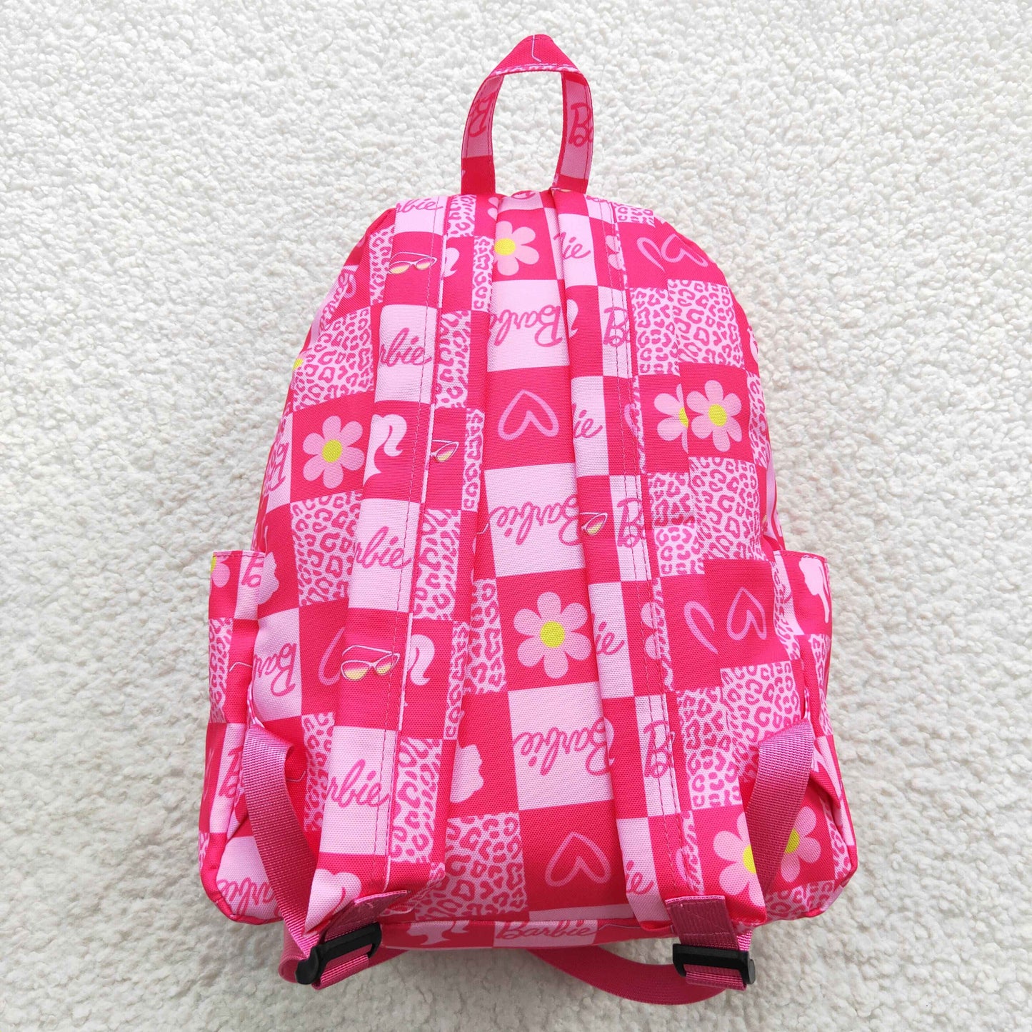 pink leopard print backpack bag BA0113