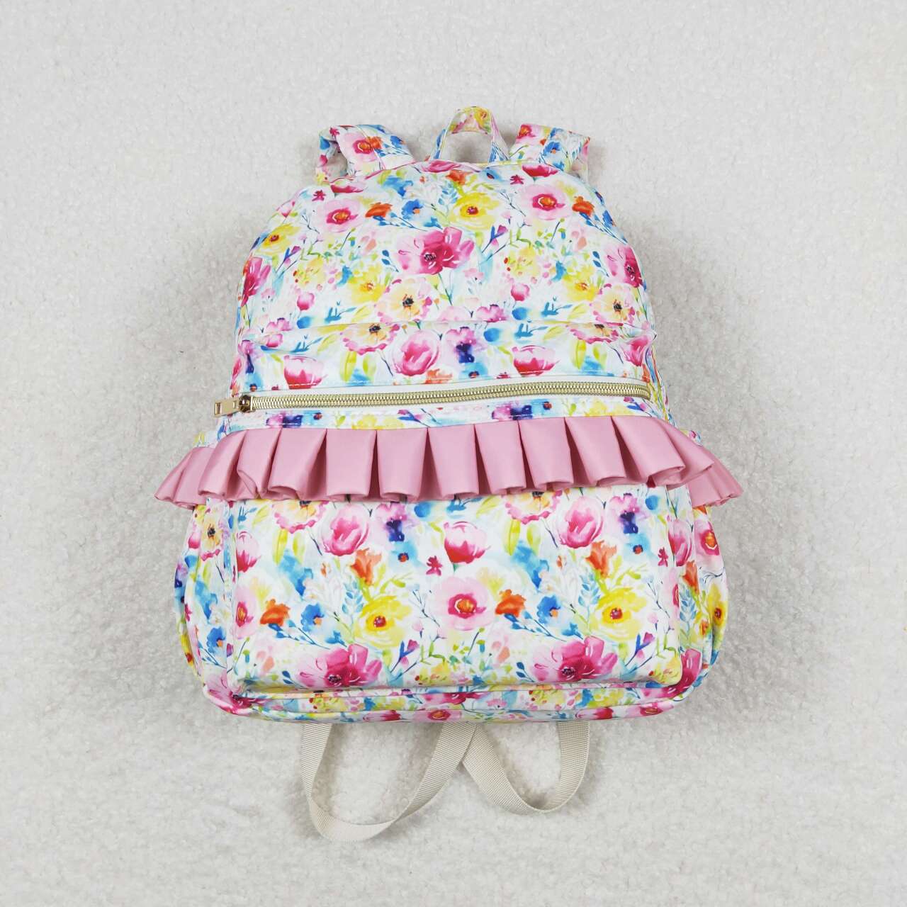 BA0174 toddler backpack flowers girl gift back to school preschool bag