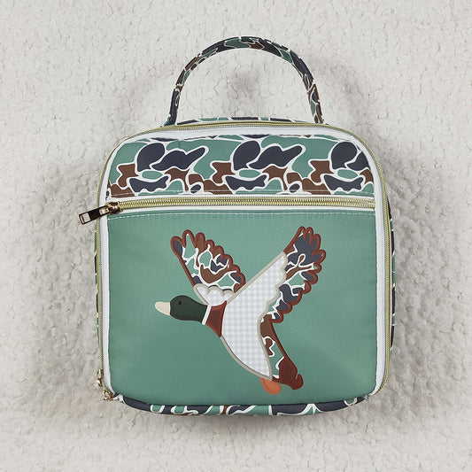BA0270  baby  bag camouflage duck green lunch box  bags
