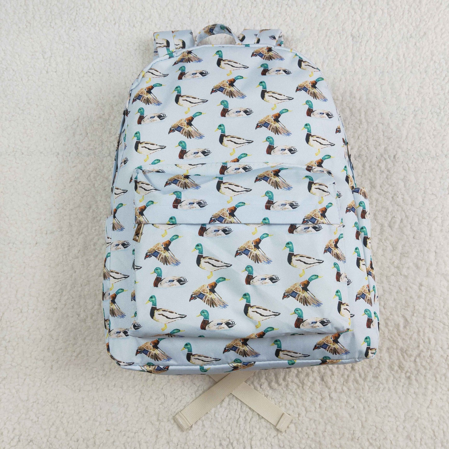 BA0277   toddler backpack  mallard baby gift preschool bag