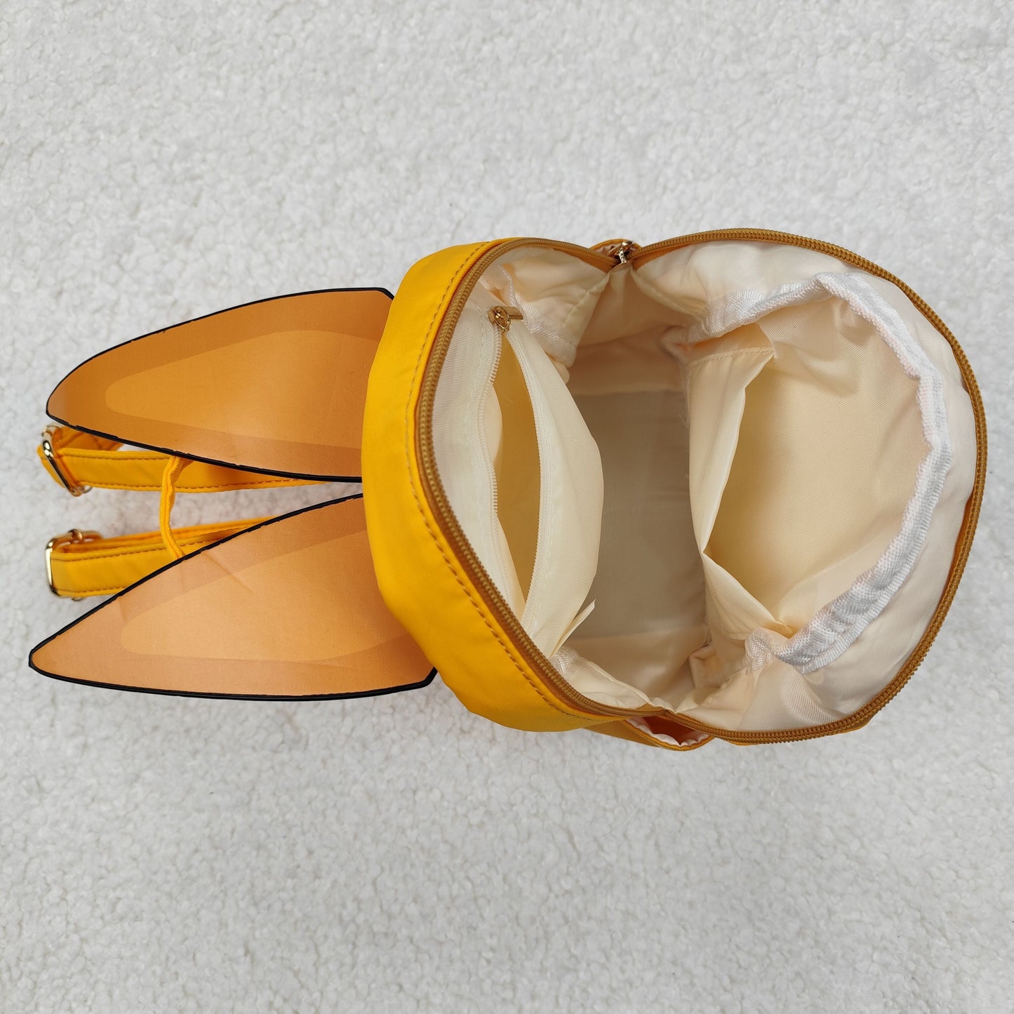 Two Colors Sibling Baby Kids Blue Orange Dogs Backpacks Bags