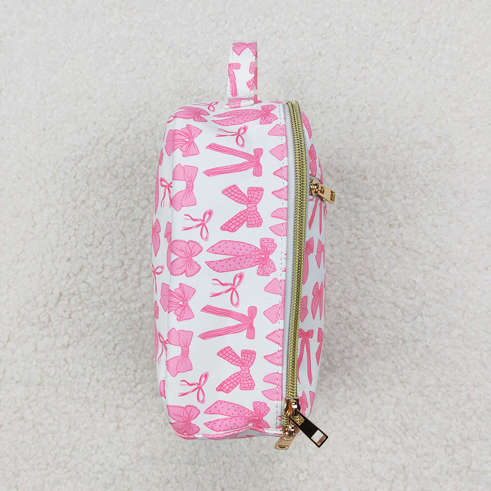 BA0284  baby  bag pink bows lunch boxes  bags