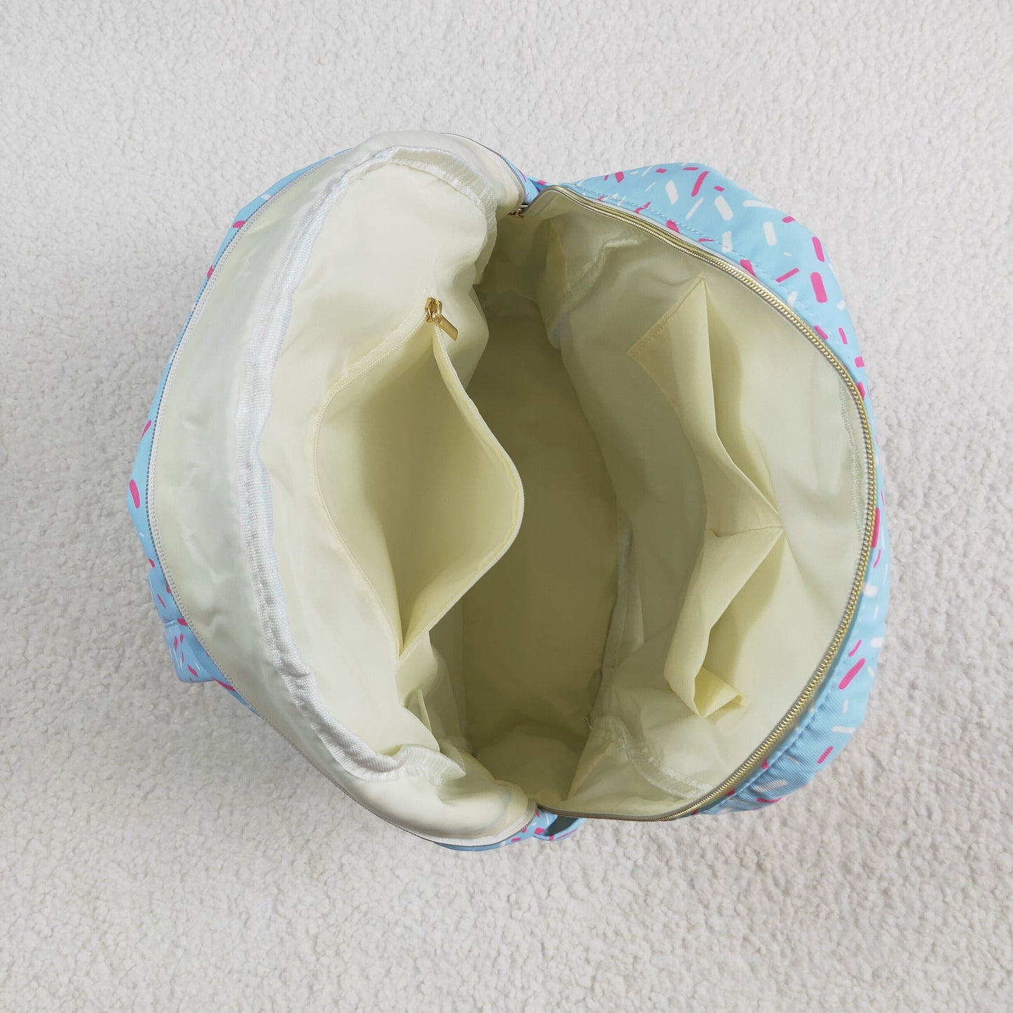 Sibling Baby Boys Girls Drip Sprinkles School Back Bags