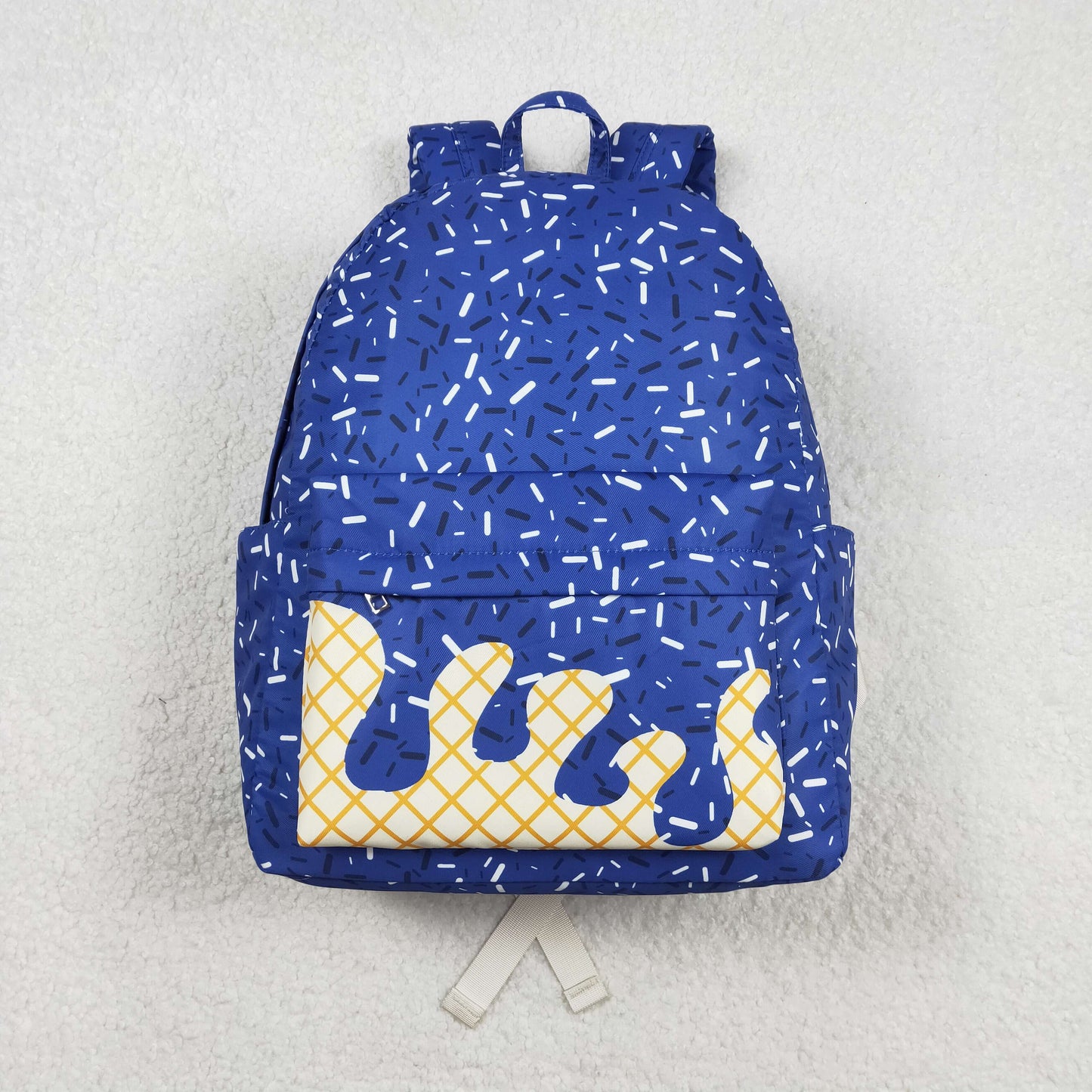 Sibling Baby Boys Girls Drip Sprinkles School Back Bags