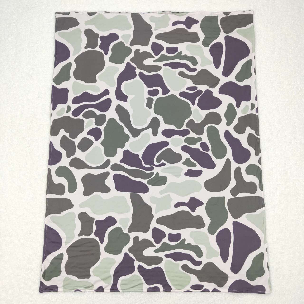 BL0108 baby newborn camouflage print blanket