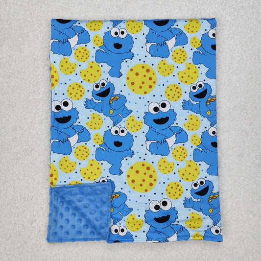BL0195  baby blanket cartoon baby minky blanket