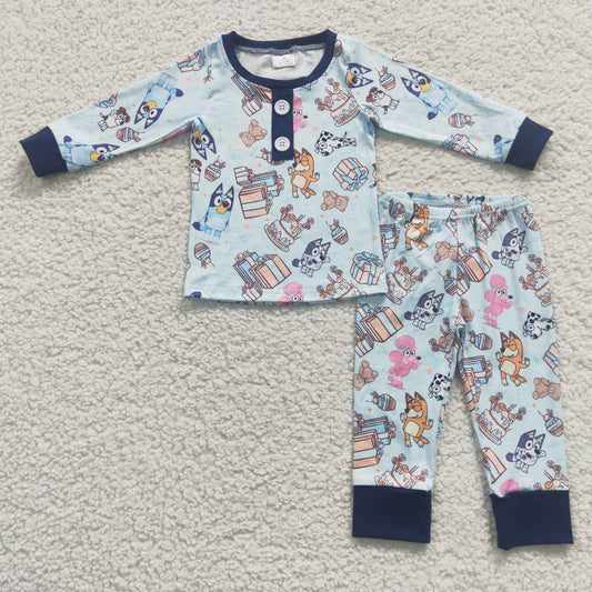 boys bluey pajamas sets BLP0184