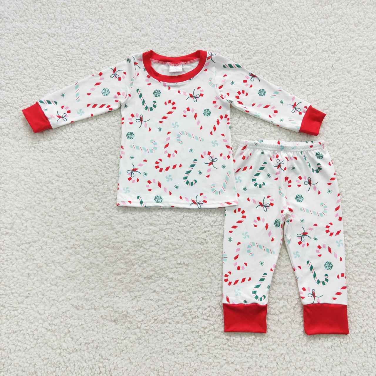 boy Christmas candy print lounge wear sets BLP0253