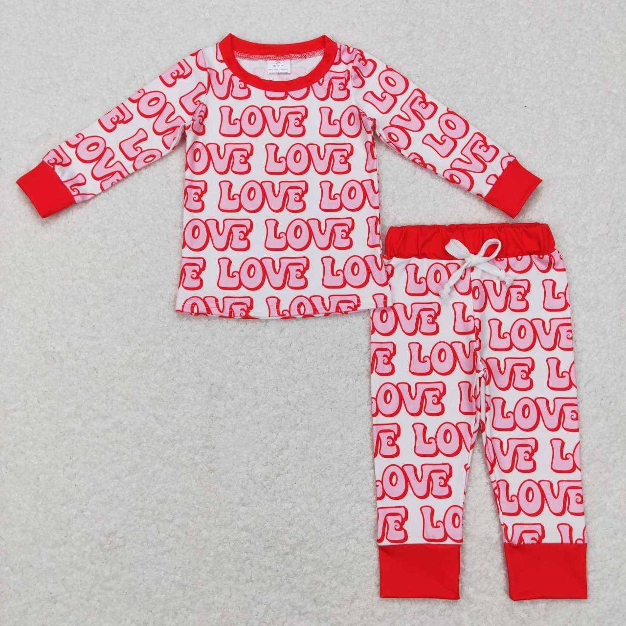 BLP0416 baby boy clothes love Valentine's Day outfits