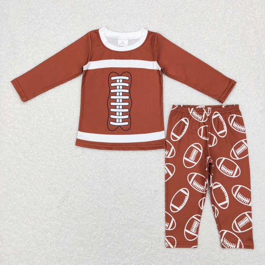 BLP0426 baby boy clothes rugby pajamas set