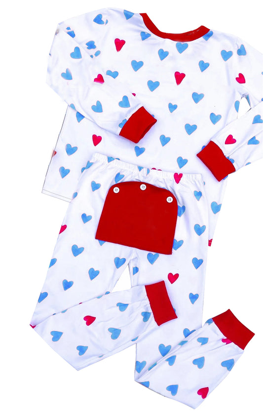 pre-order BLP0429 toddler boy clothes boy Valentine's Day outfit