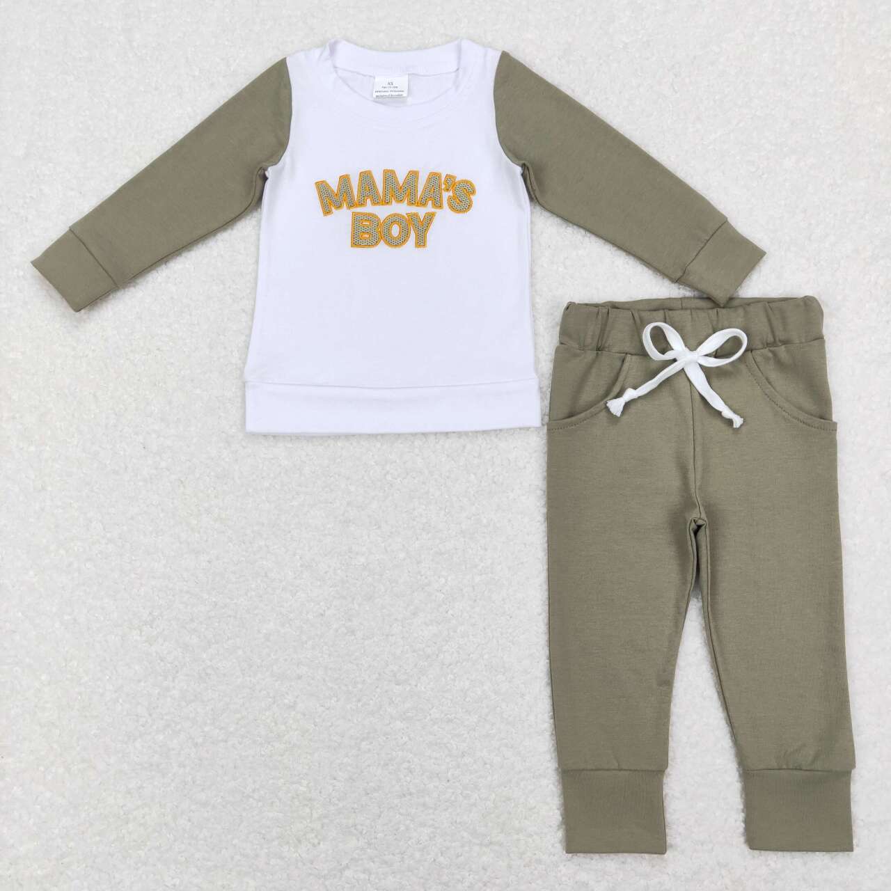 BLP0435 boy clothes mama’s boy boy sports outfit