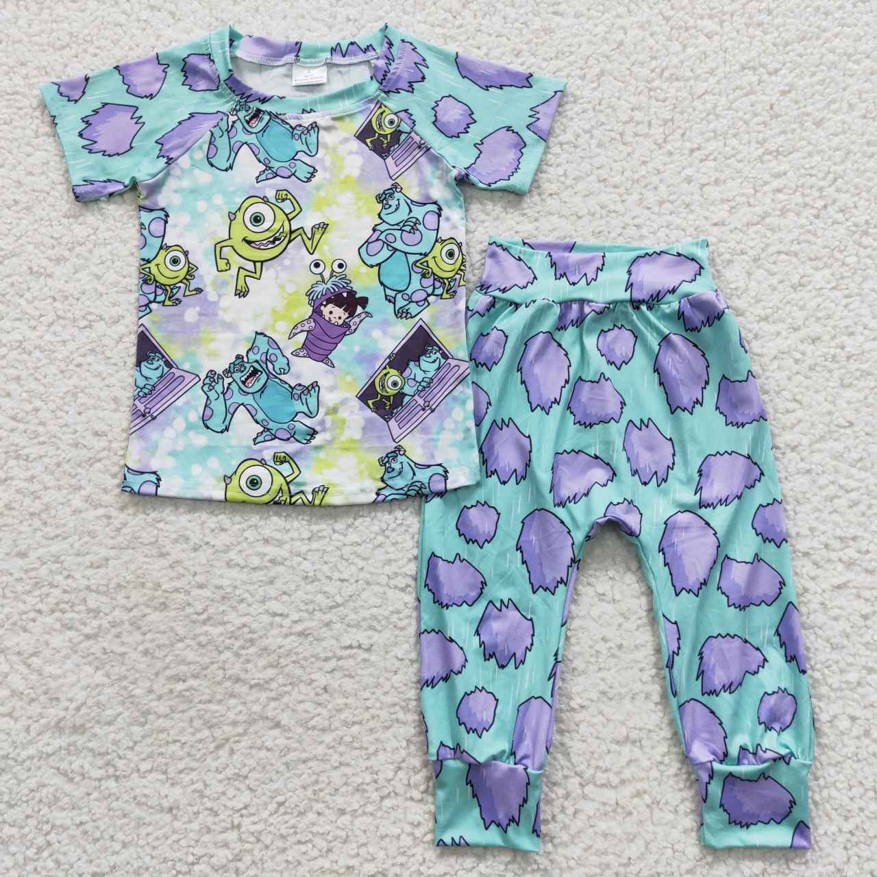 boys Mr. Q pajamas sets BSPO0122