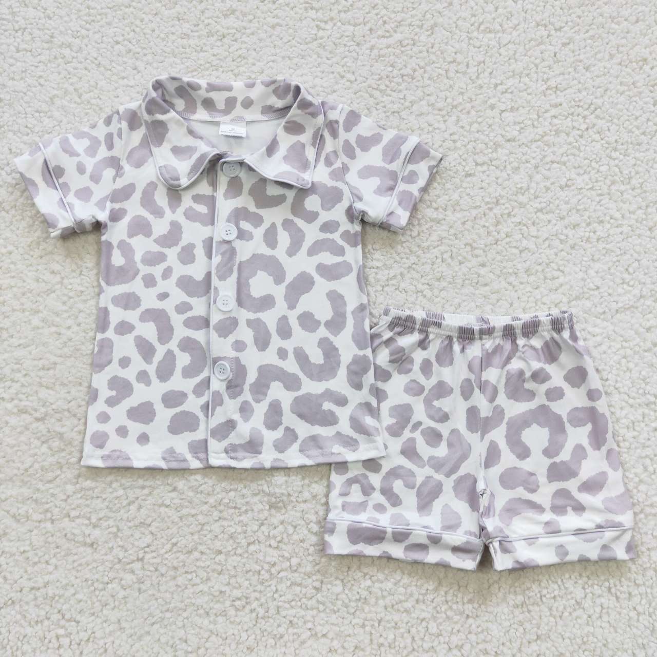 Sibling Baby Boys Button Top Shorts Summer Western Pajamas Sets
