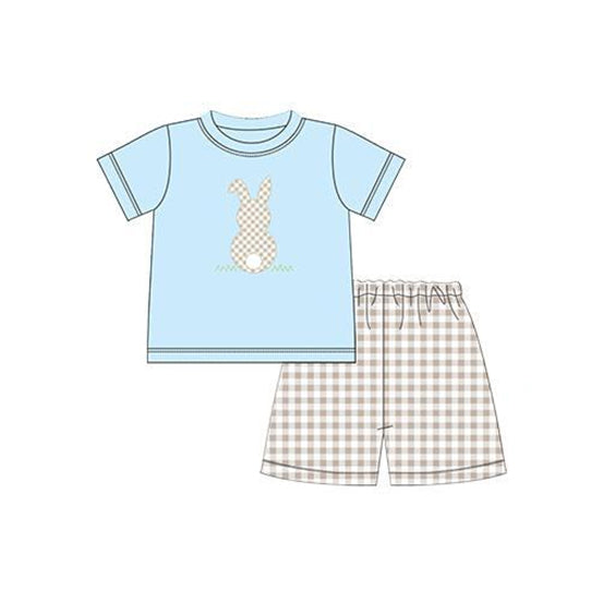 pre-order BSSO0305 baby boy clothes easter summer shorts set