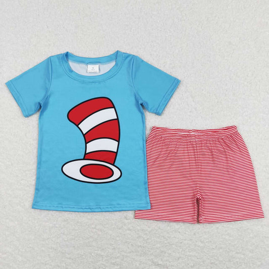 BSSO0346 baby boy clothes summer shorts set