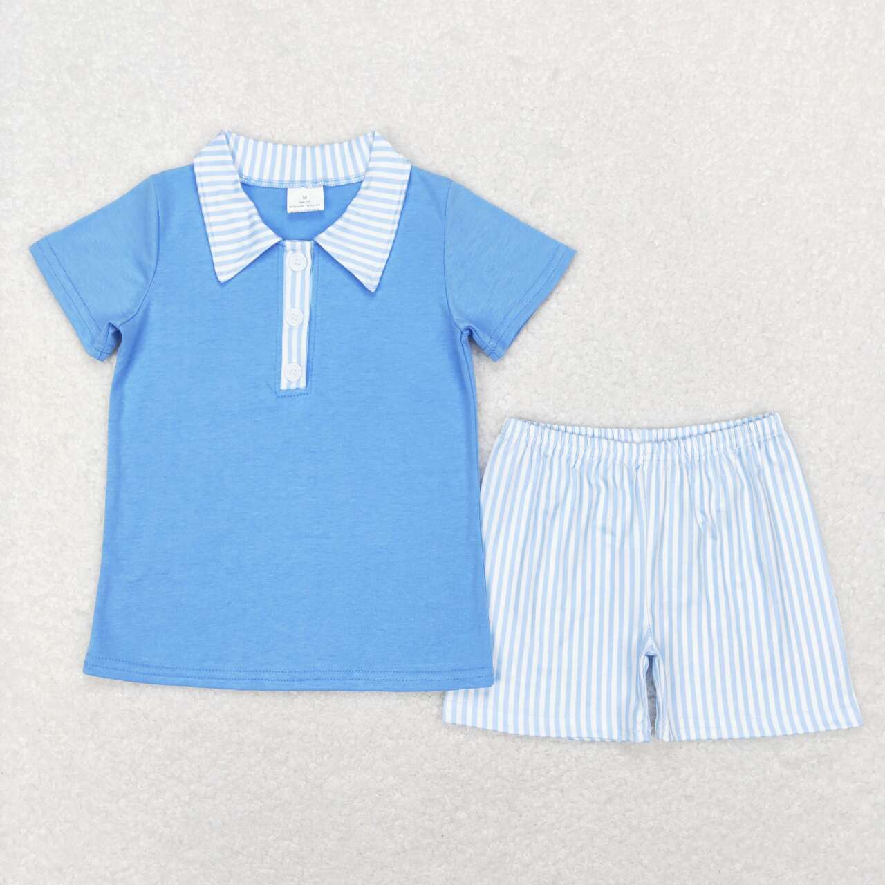 BSSO0402 baby boy clothes boy blue summer outfit