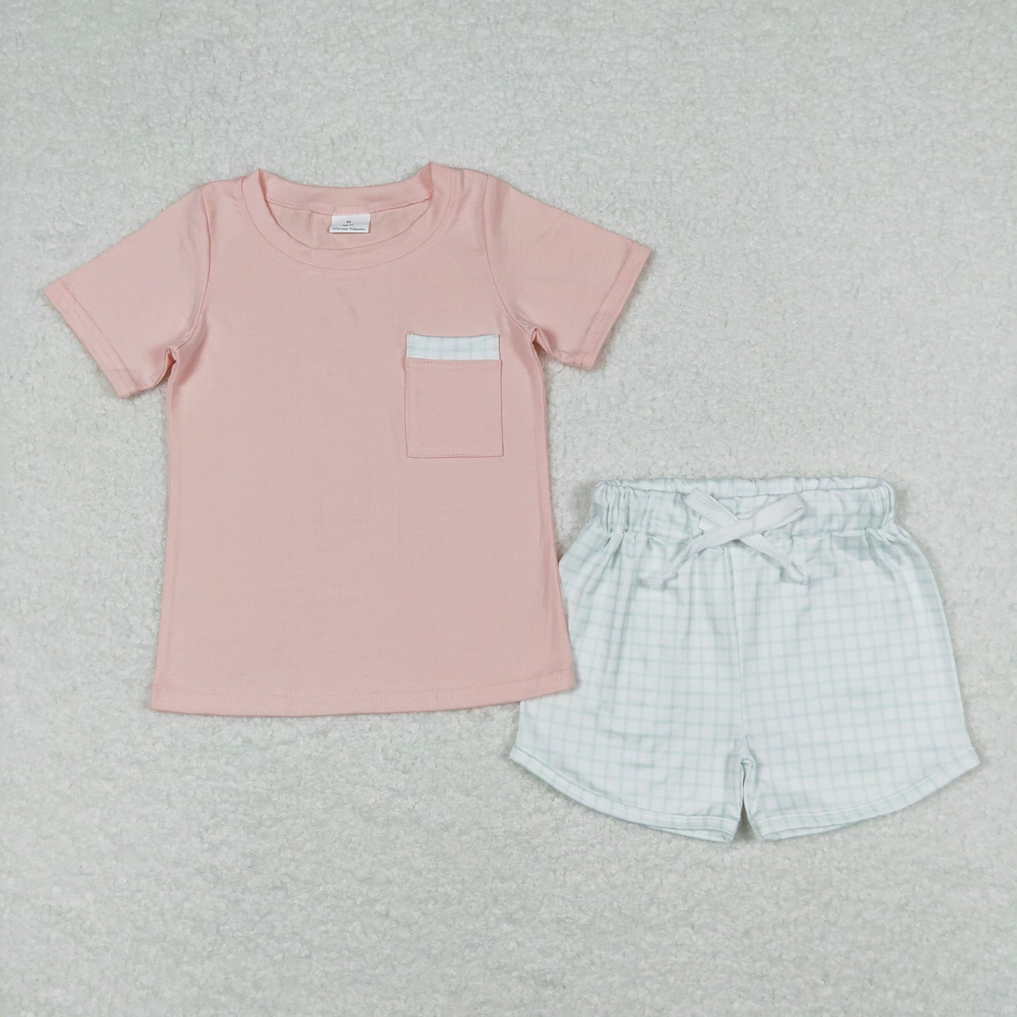 Sibling Baby Boys Pockets Tee Shirts Shorts Summer Clothes Sets