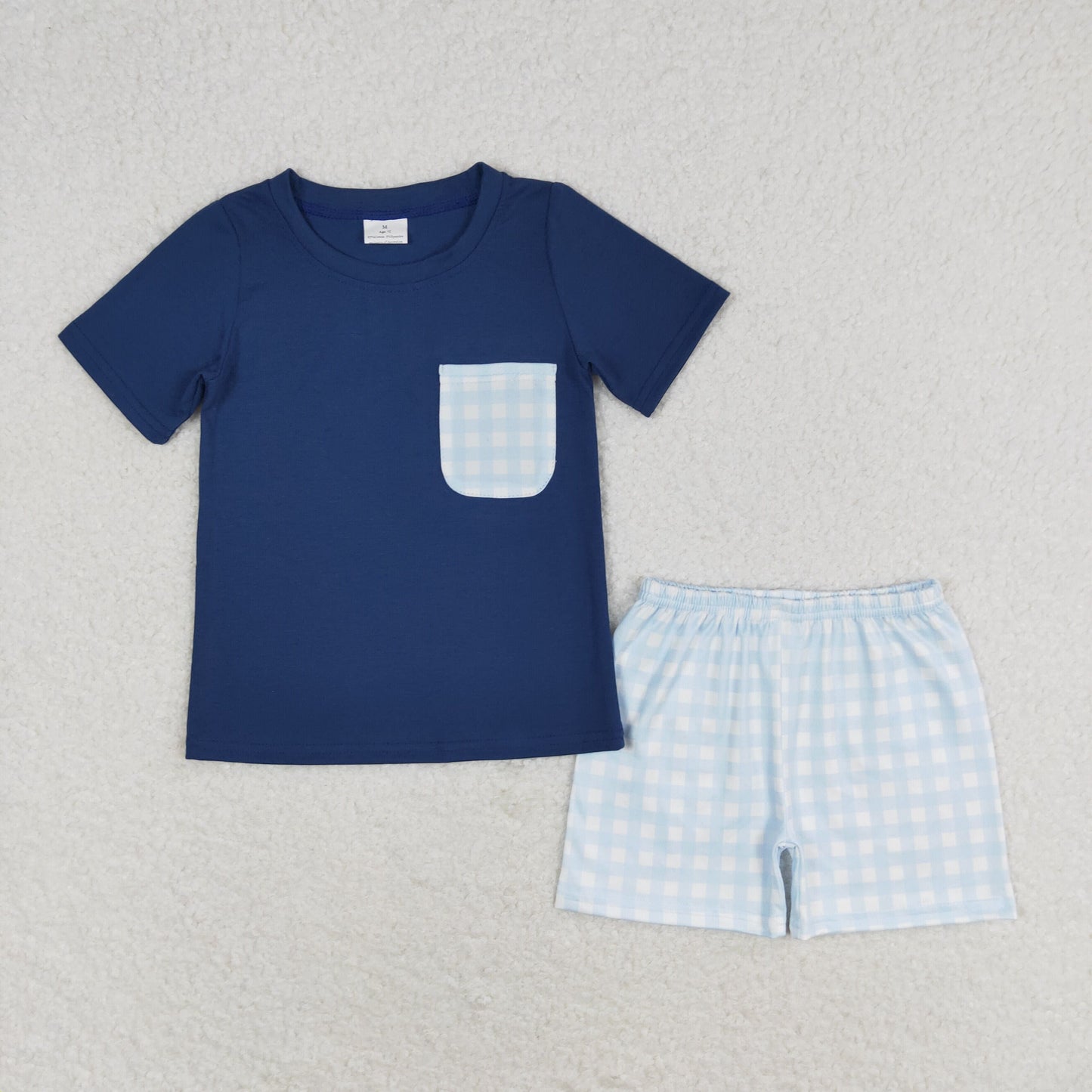 Sibling Baby Boys Pockets Tee Shirts Shorts Summer Clothes Sets