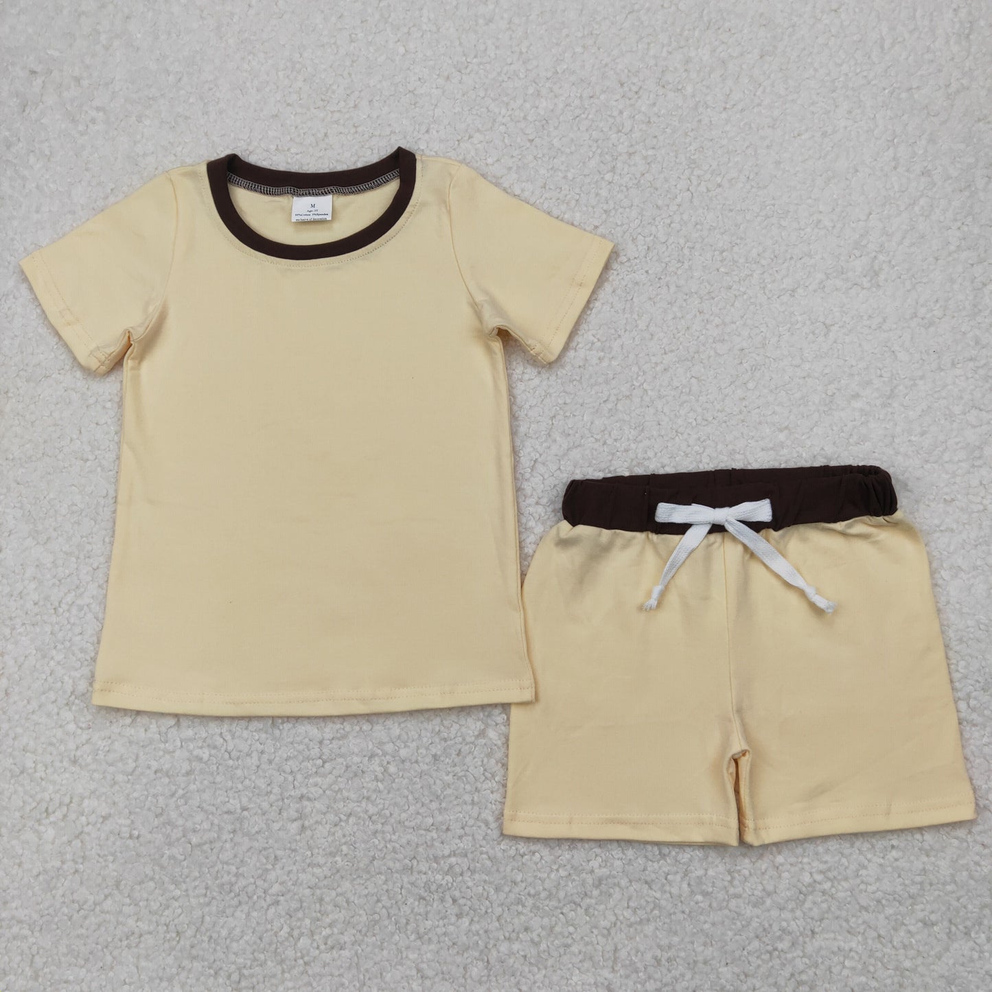 Sibling Baby Boys Shirt Top Shorts Summer Clothes Sets
