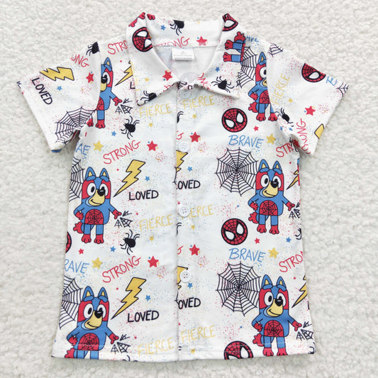 boys cartoon dog shirts BT0223