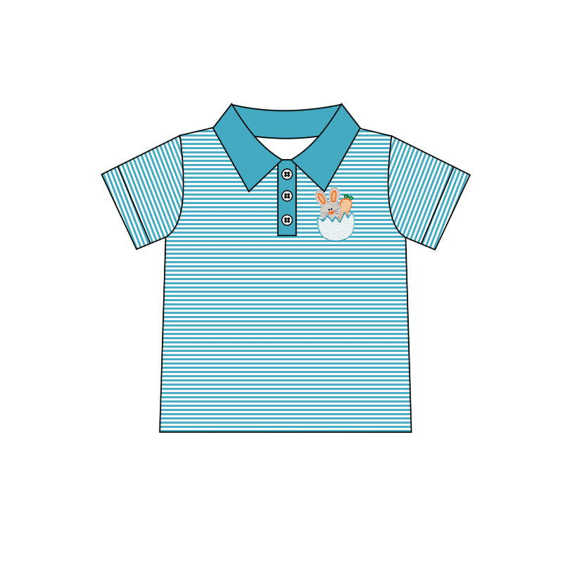 10.9 pre-order BT0432 boys Easter short sleeve polo t-shirts 2