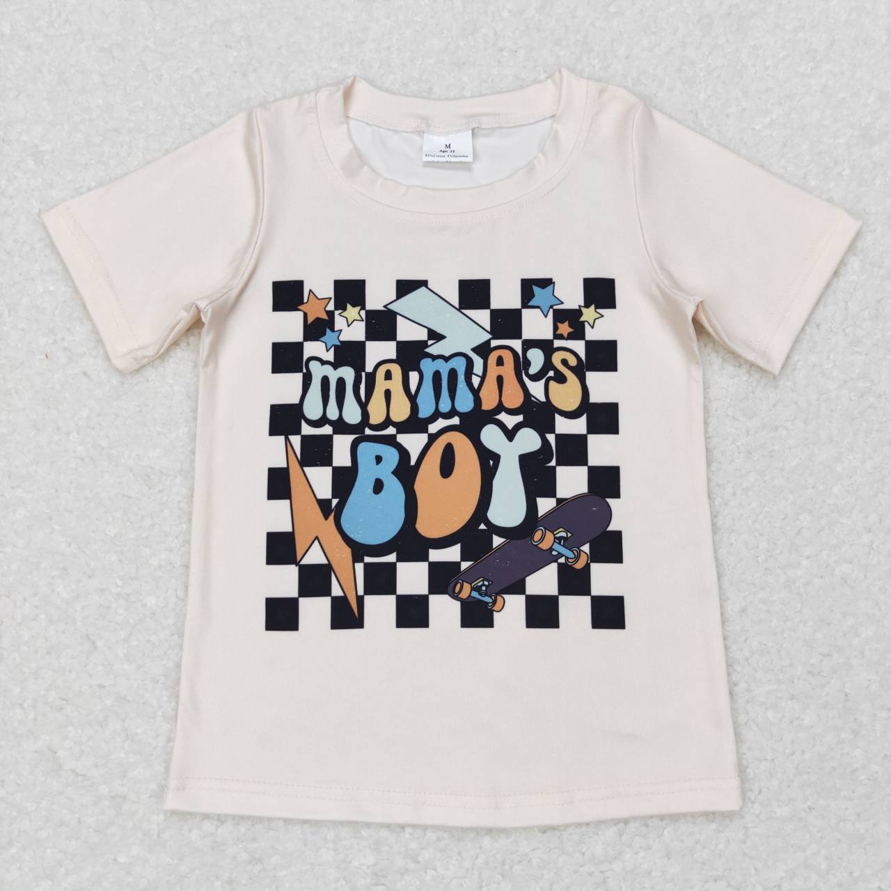 BT0447 baby boy mommy boy T-shirt