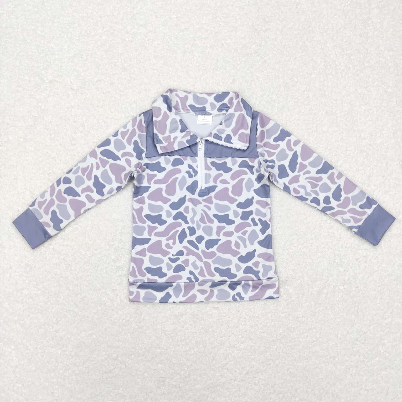 BT0467 baby boy camouflage print boys polo tops
