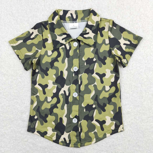BT0521 boy clothes camouflage summer top