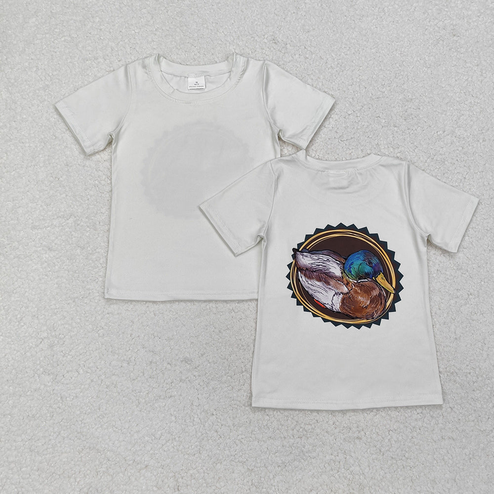 Sibling Baby Boys Hunting Duck Short Sleeve Tee Shirts Tops