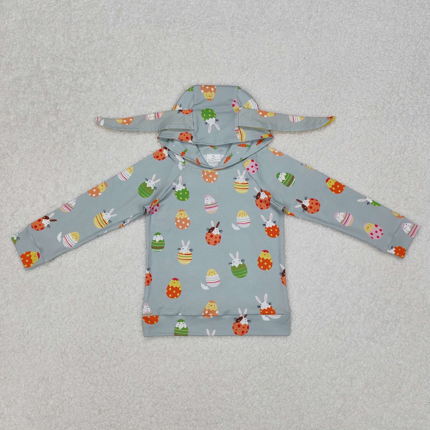 BT1136  toddler boy clothes rabbit egg boy easter top shirt