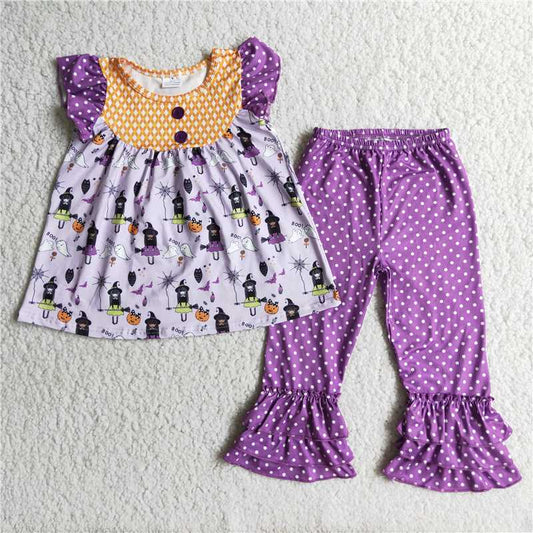 Halloween purple cartoon suits D2-3