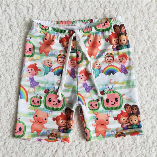 boys cartoon swim trunk E9-18