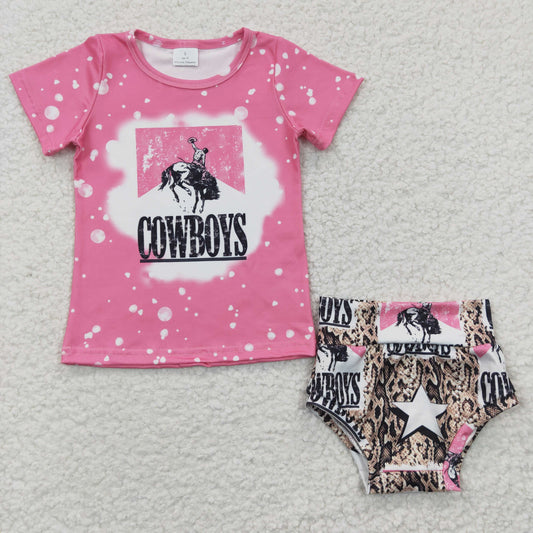 cowboy rosy T-shirt briefs Set GBO0084