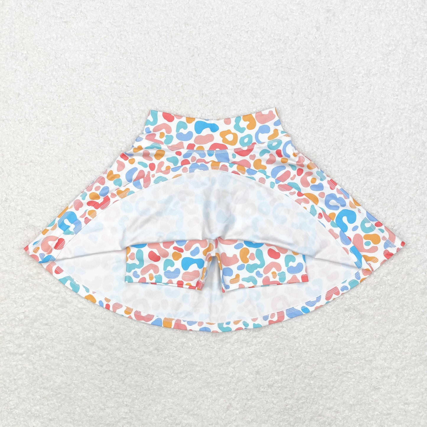GLK0026 Baby Girls Colorful Leopard Skirt Shorts Bottom