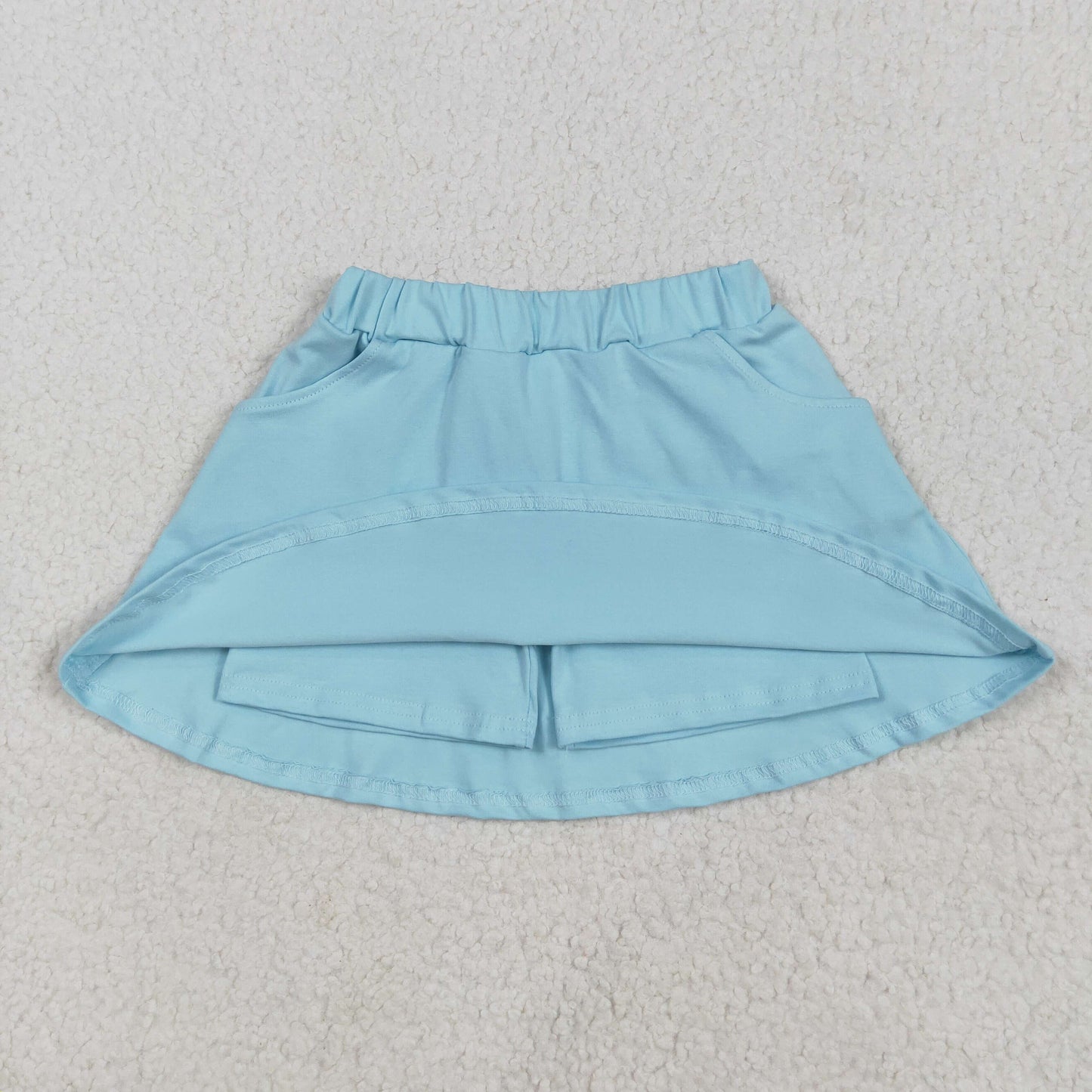 Sibling Baby Girls Pocket Cotton Skorts Skirts