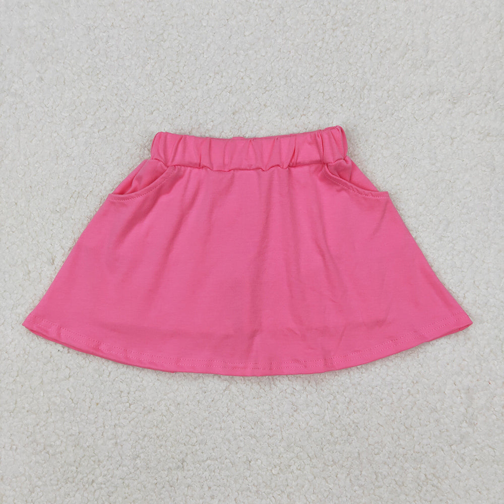 Sibling Baby Girls Pocket Cotton Skorts Skirts