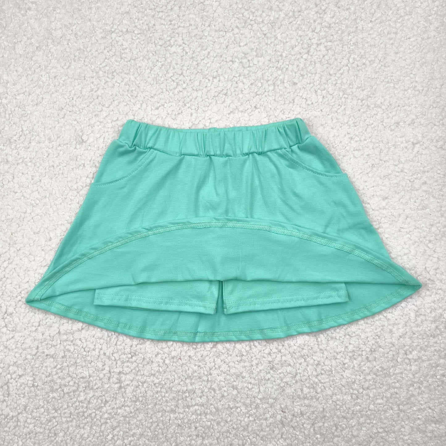 Sibling Baby Girls Pocket Cotton Skorts Skirts