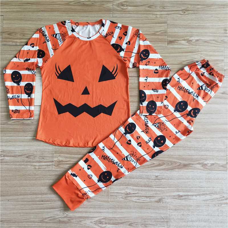 women Halloween Long sleeve pajamas sets GLP0075