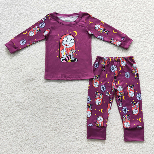 girls sally pajamas sets GLP0460