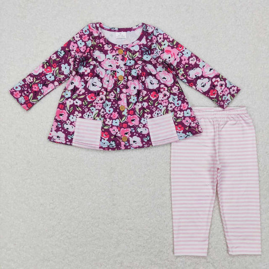 GLP0995 baby girl clothes flower girl winter outfit