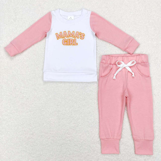 GLP1075 baby girl clothes mama’s girl girl winter set