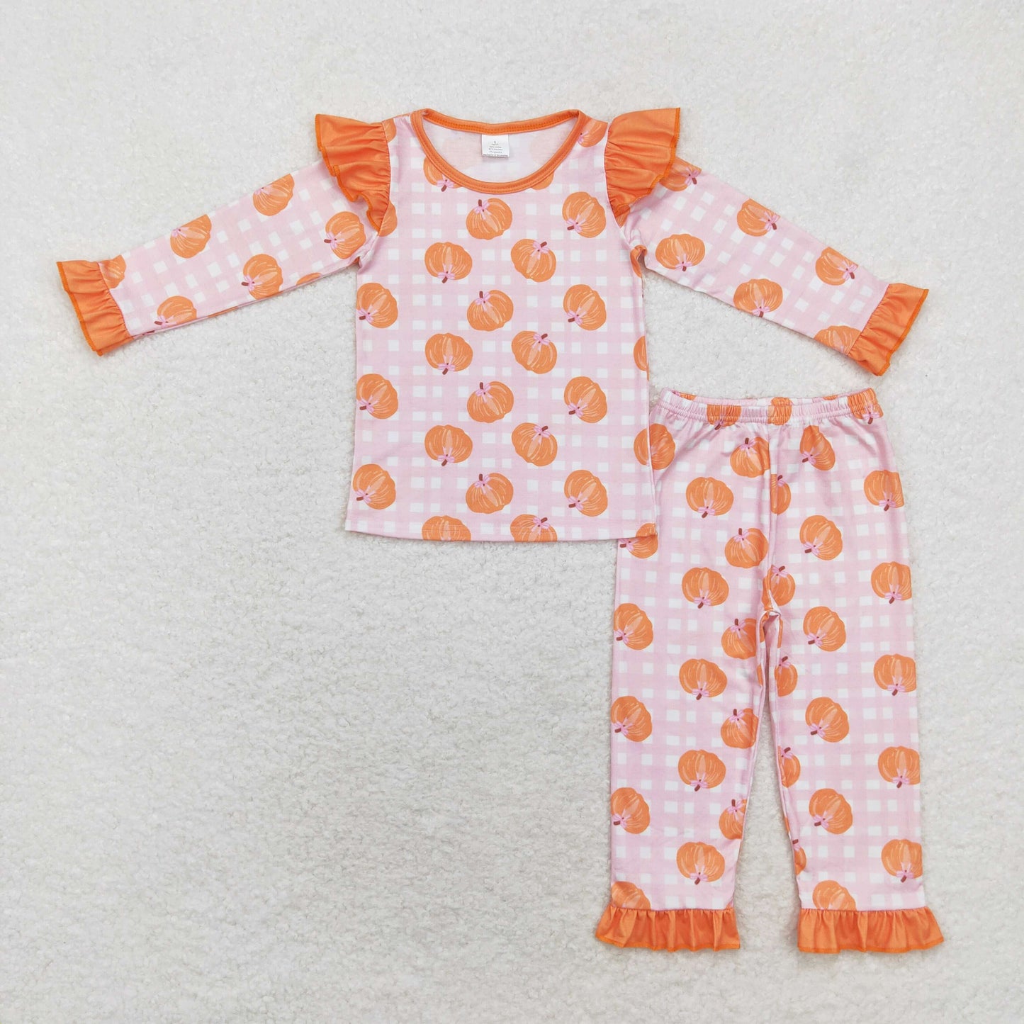 Sibling Baby Girls Bamboo Pants Fall Pajamas Sets