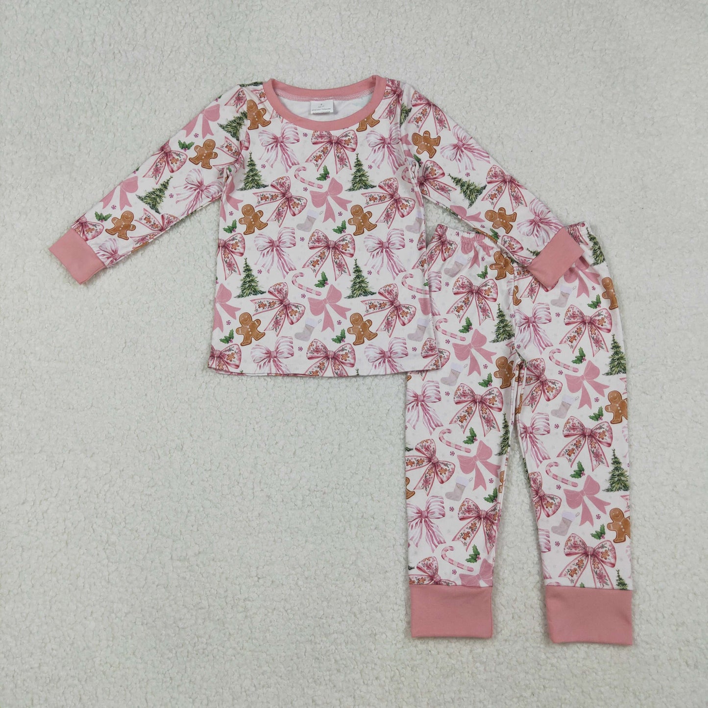 Sibling Baby Girls Christmas Pajamas Clothes Sets