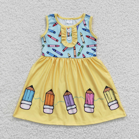 kids girls back-to-school dress GSD0383